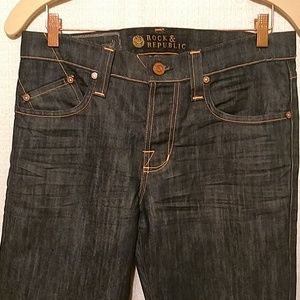 Rock & Republic Dark Rinse Women's Jeans.